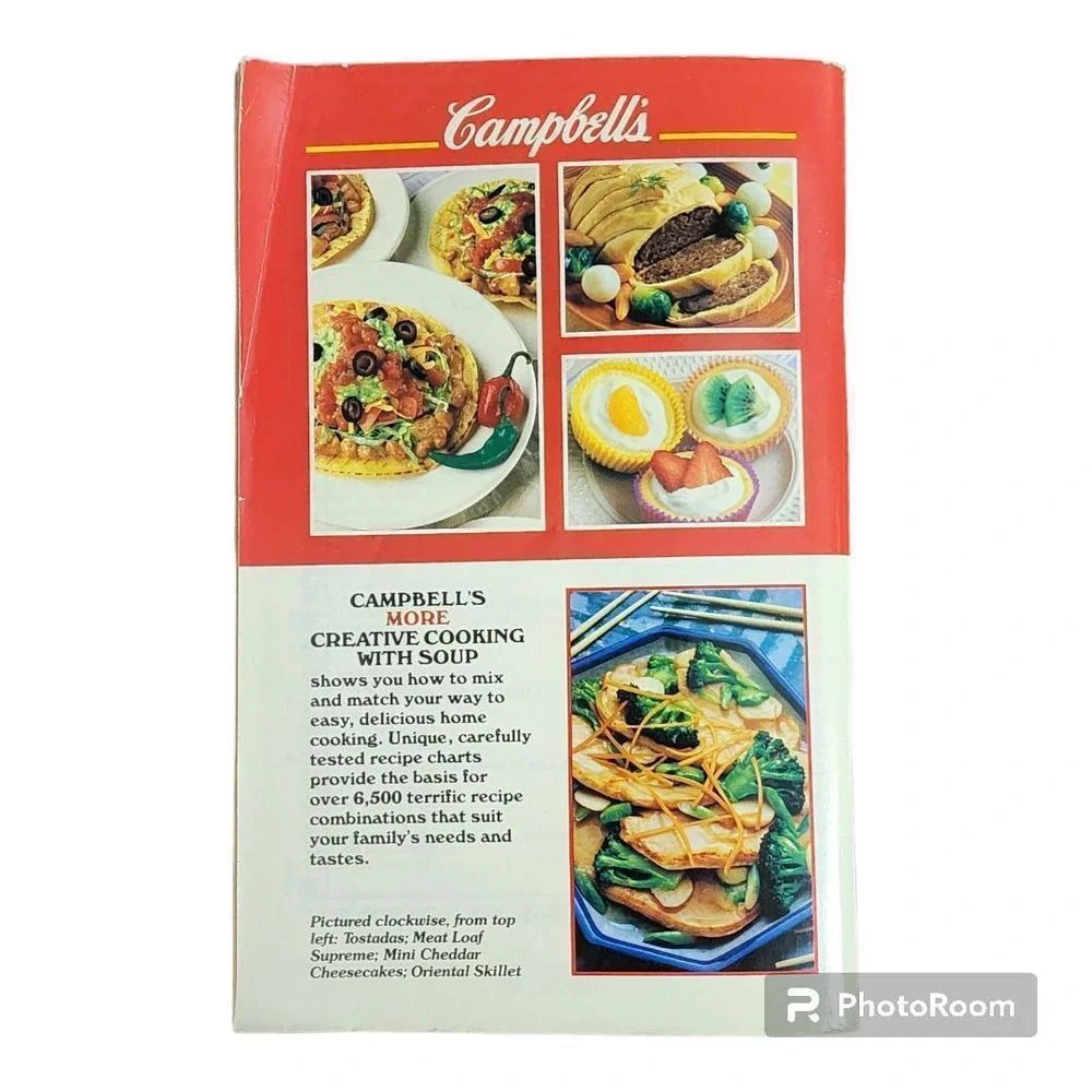 Lot of 2 Campbell's Favorite Recipes Creative Cooking with Soup Cook Booklets